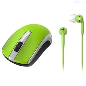 MOUSE /AUDIFONO GENIUS MH-8100 VERDE