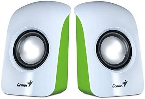PARLANTES GENIUS SP-U115 USB BLANCO/VERDE