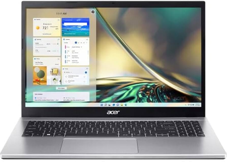 Notebook Acer 15.6" A315-59-5197 Core I5-1235u DDr4 20gb / 512GB ssd  Silver
