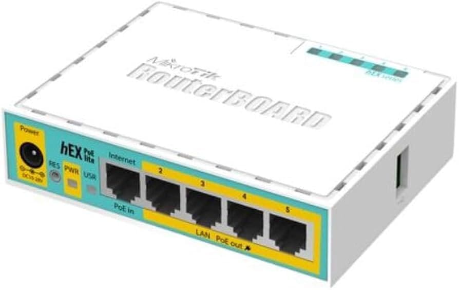 ROUTER MIKROTIK AP RB750GR3 CASE PLAS. 10/100/1000