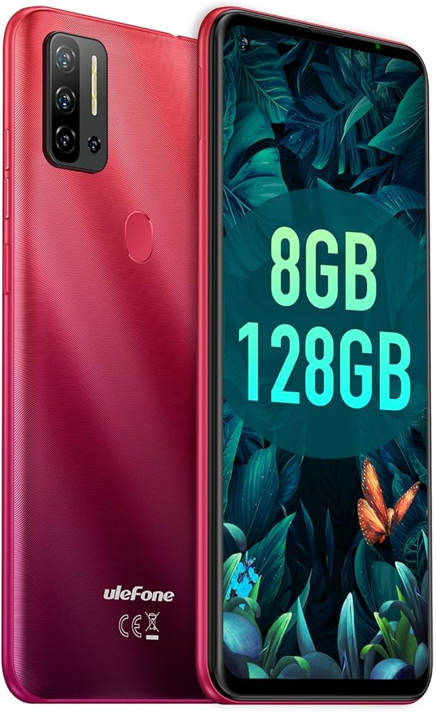 TELEFONO ULEFONE NOTE 11P DS 8GB+128GB ROJO