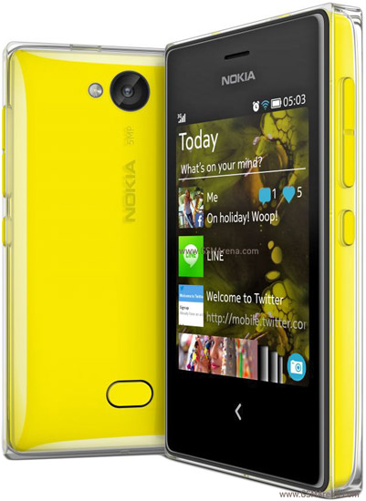 TELEFONO NOKIA ASHA 503 RM947 SD 4GB AMARILLO
