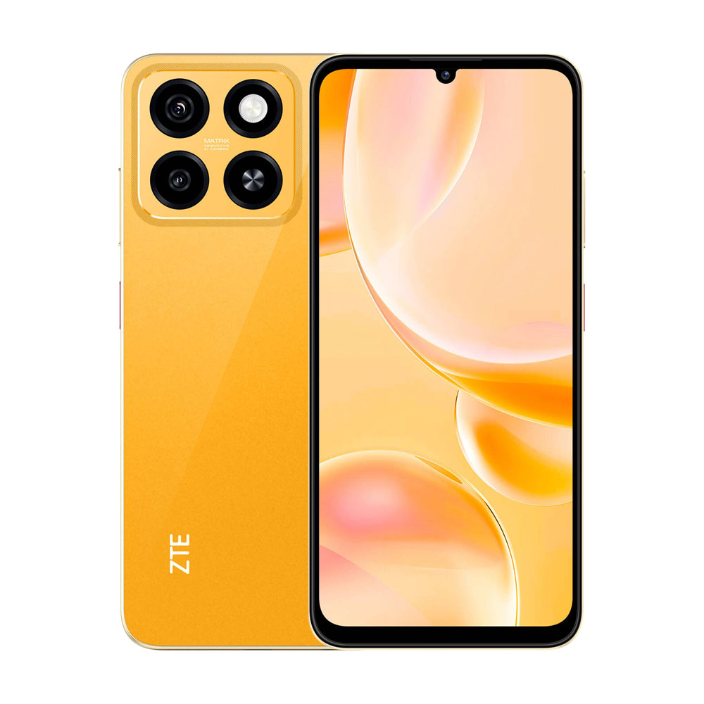 Telefono ZTE blade A55 ds z2450 12gb (4+8gb) + 128gb Naranja