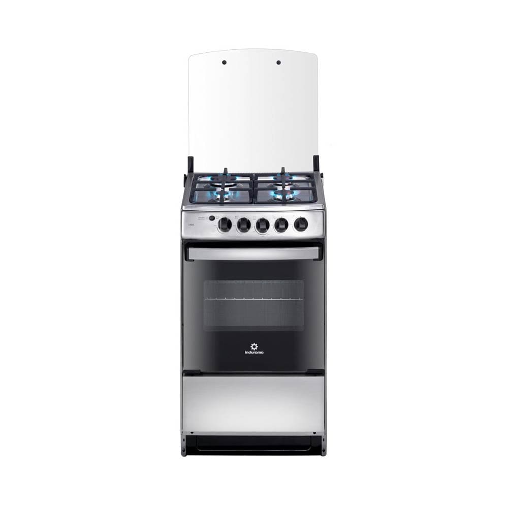 Cocina a gas Indurama Cadiz Spa Plus 4 quemadores C20 S01 Cromada
