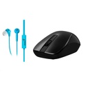 AUDIFONOS/MOUSE GENIUS MH-7018 COLORES SURTIDOS
