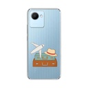 Tpu transparente acrilico stickers varon rlme c30s KD13-TPU00912