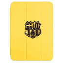PROTECTOR P/TABLET T1000 BARCELONA AMARILLO ESCUDO NEGRO
