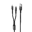 Cable de datos tecno tcd-e81 2en1  1m