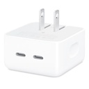 Cargador de pared iph 14 usb-c+c 35w